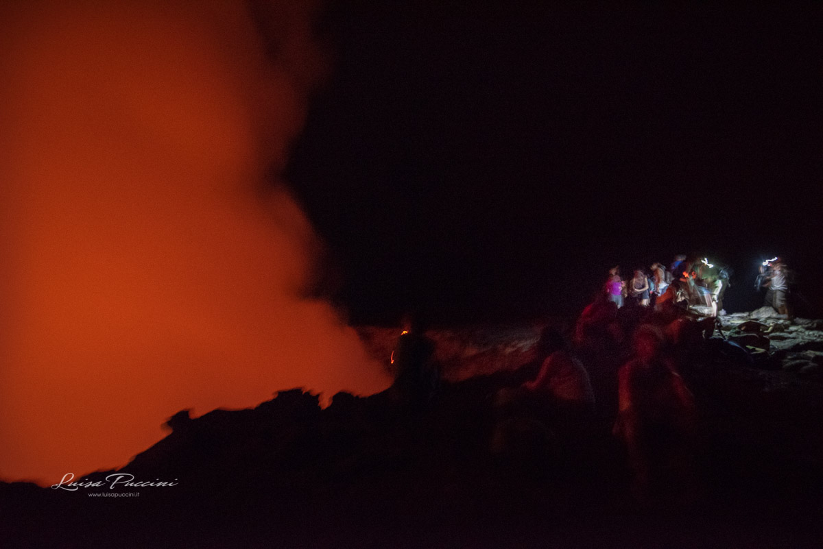 Danakil, Erta Ale, Volcano, fire, night, trekking, Dancalia, Ethiopia, Africa, adventure, wanderlust, Luisa Puccini